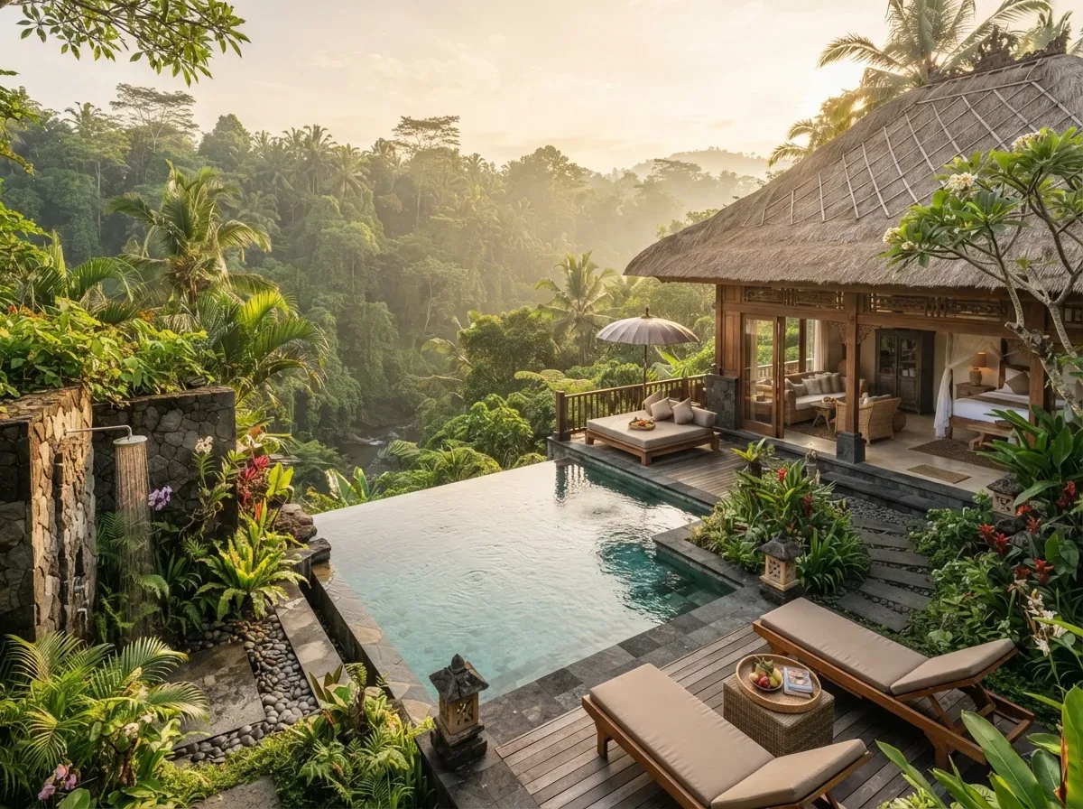 Ayung River Pool Villa